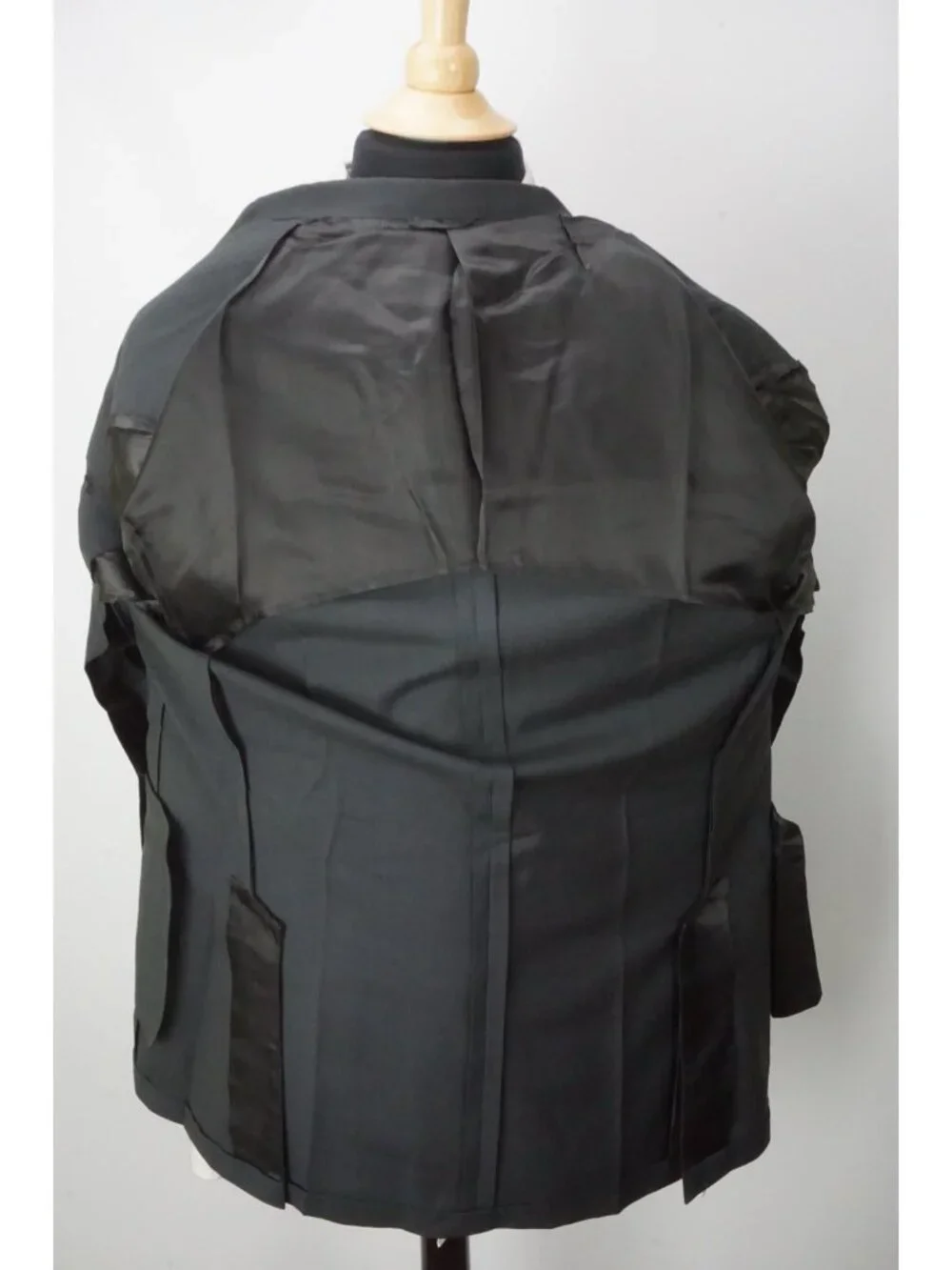 Burberry London Gray Blue Wool 2 Pc Suit Jacket Pants Sz 38R BRAND NEW